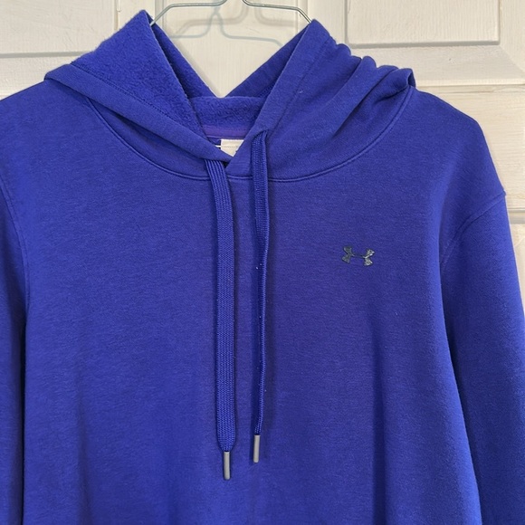 Under Armour women’s Royal blue hoodie size medium - Picture 3 of 4